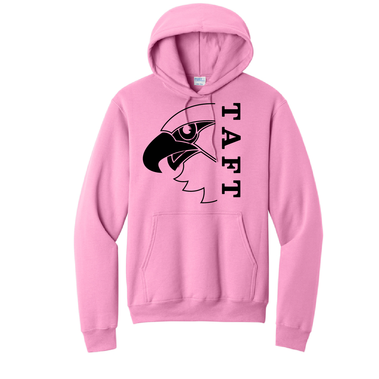Adult Hoodie with Black Print