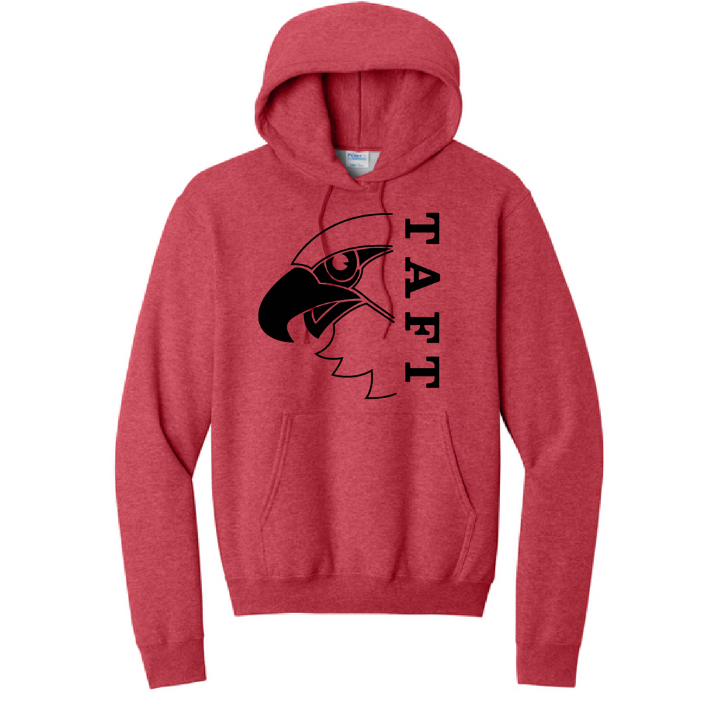 Adult Hoodie with Black Print