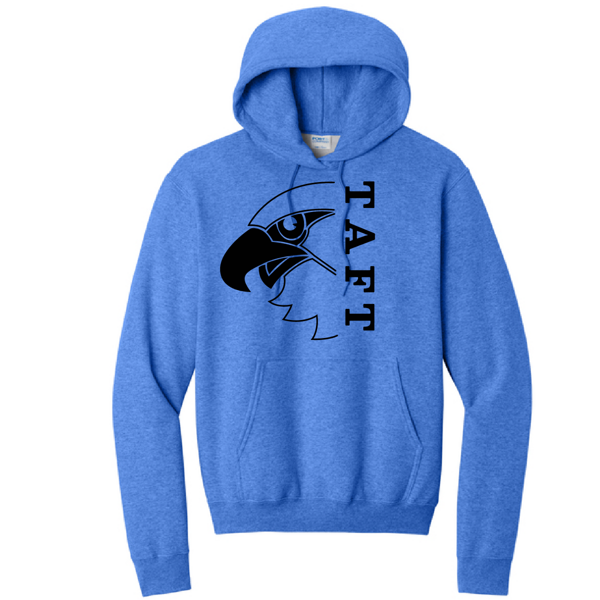 Adult Hoodie with Black Print