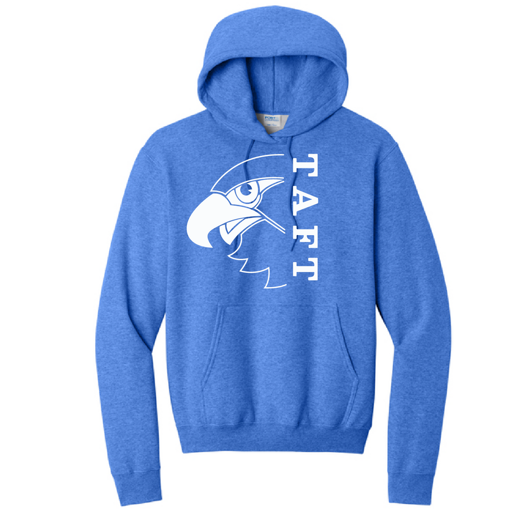 Adult Hoodie with White Print