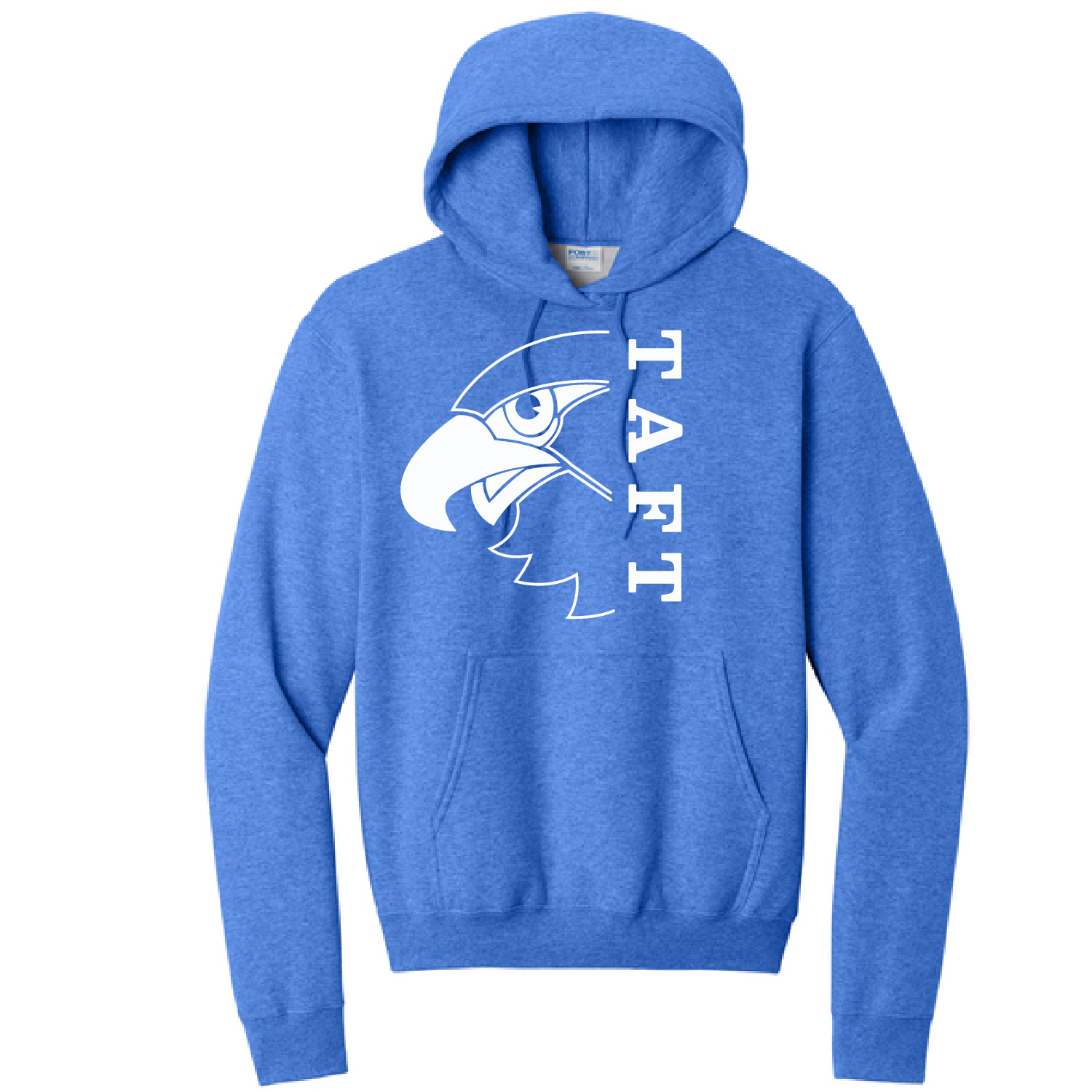 Adult Hoodie with White Print