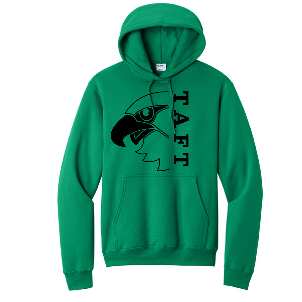 Adult Hoodie with Black Print