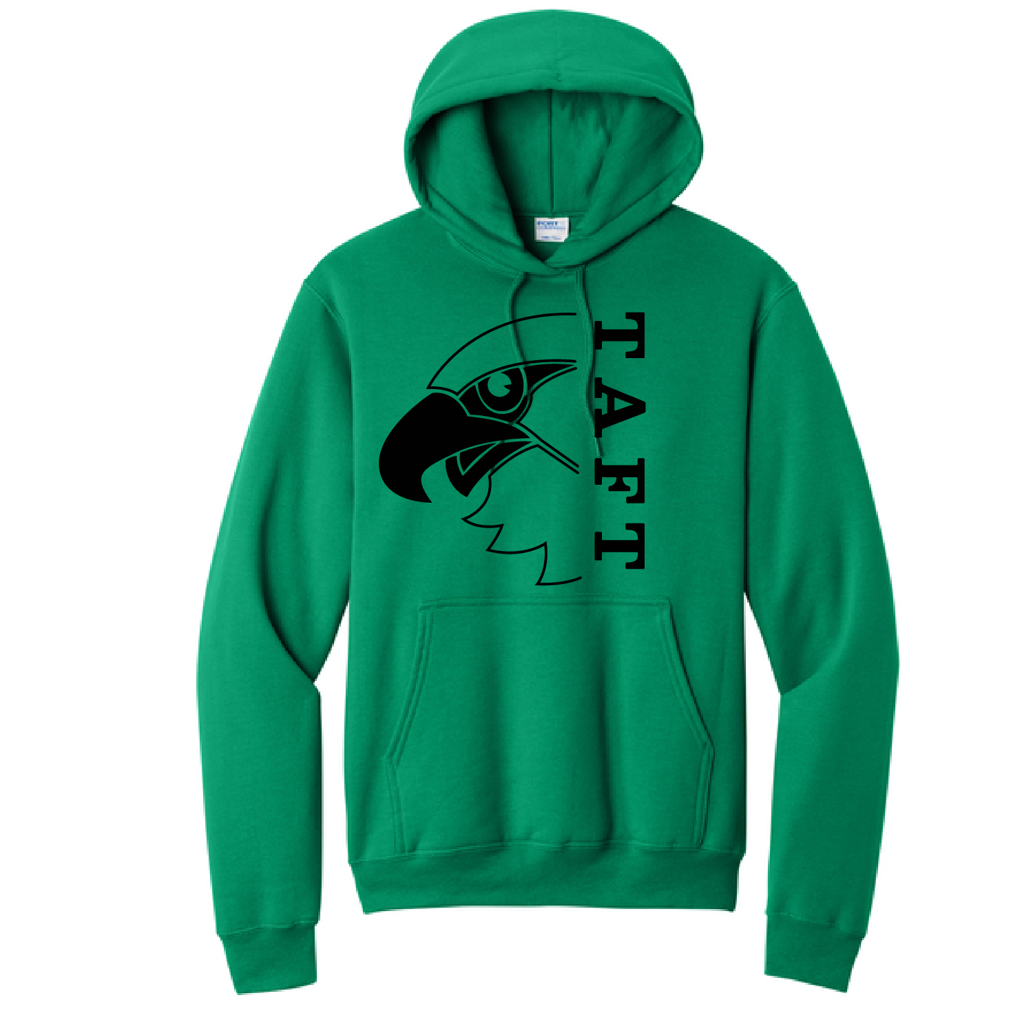 Adult Hoodie with Black Print