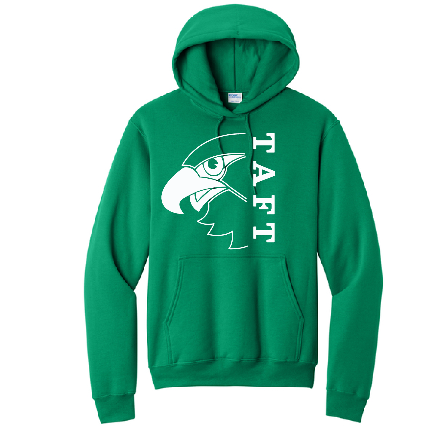 Adult Hoodie with White Print