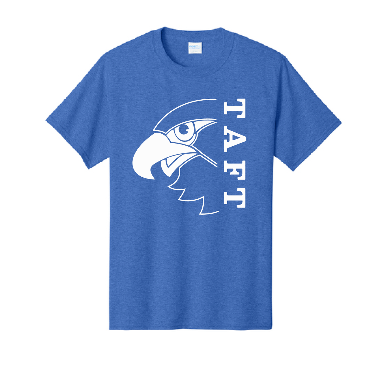 Adult Short Sleeve T-shirt with White Print