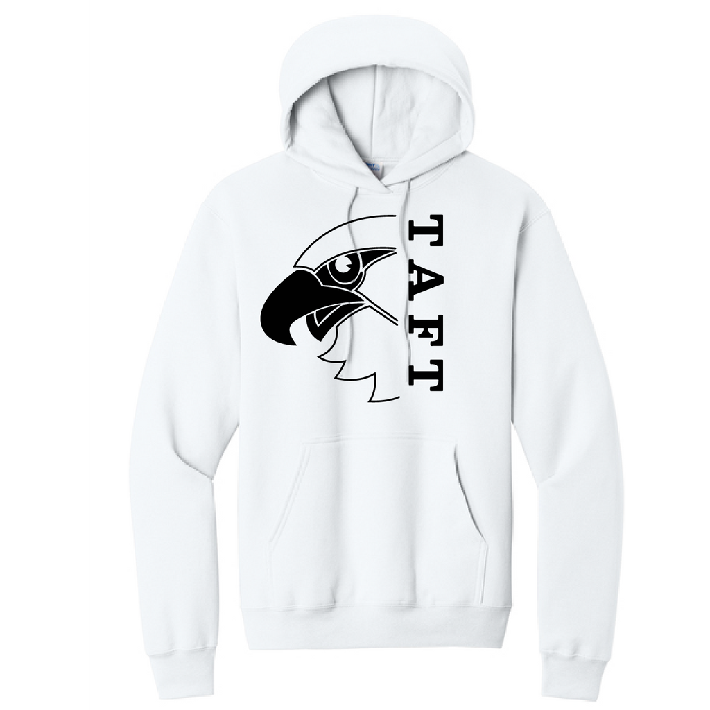 Adult Hoodie with Black Print