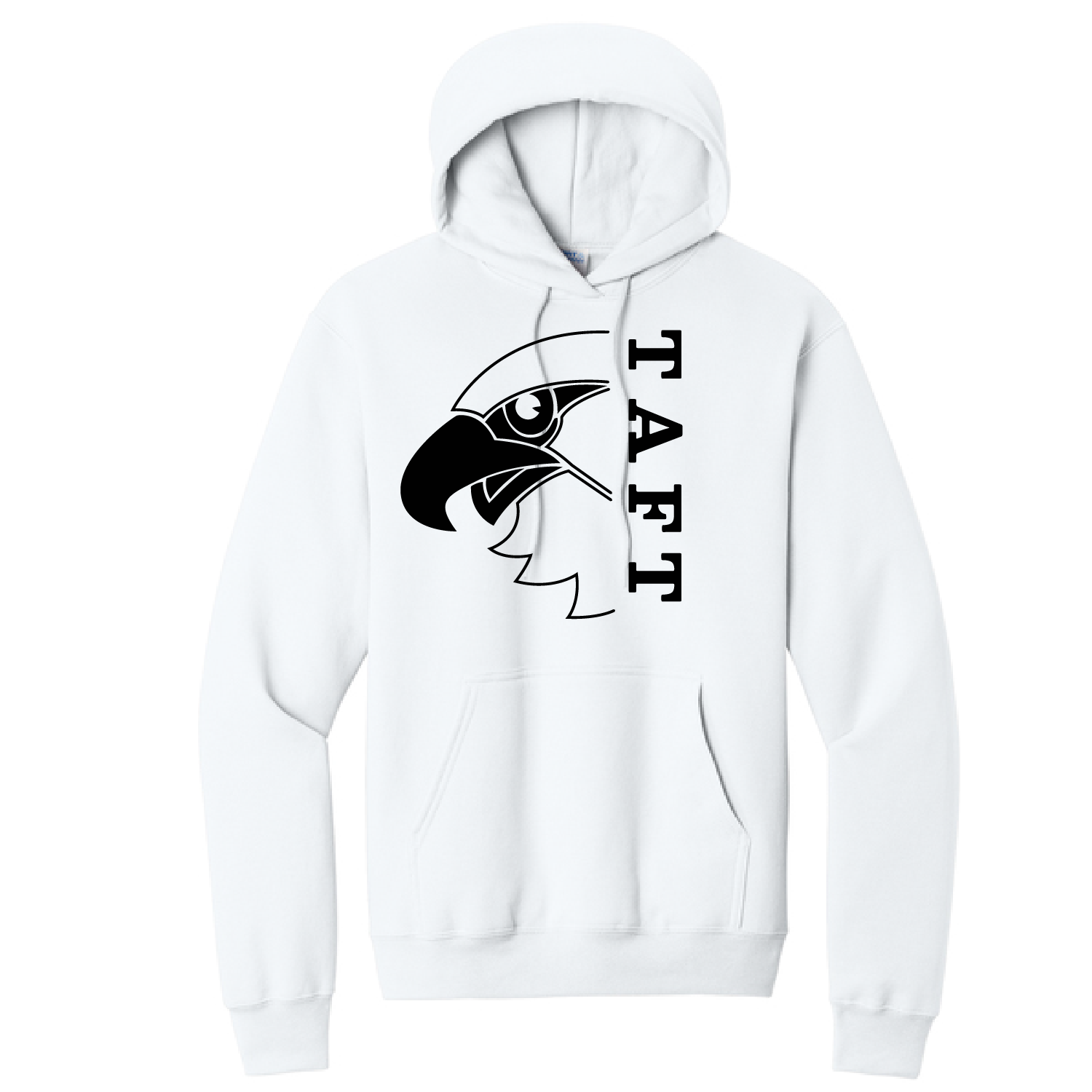 Adult Hoodie with Black Print