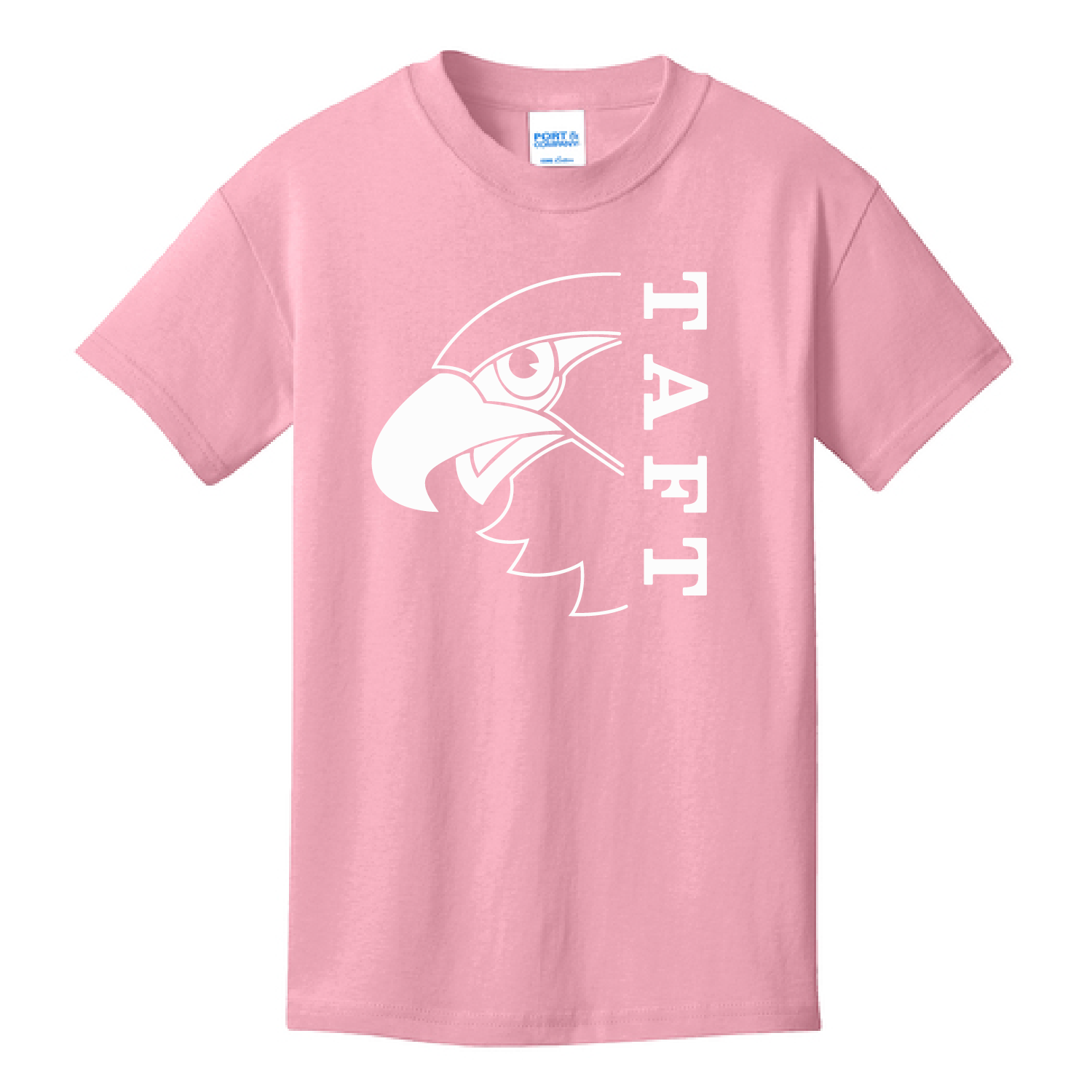 Youth Short Sleeve T-shirt with White Print