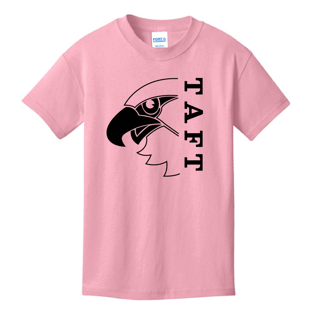 Adult Short Sleeve T-shirt with Black Print