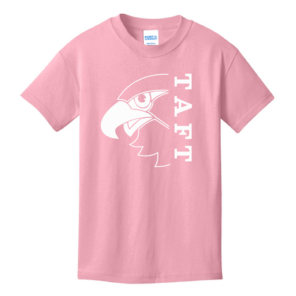 Adult Short Sleeve T-shirt with White Print