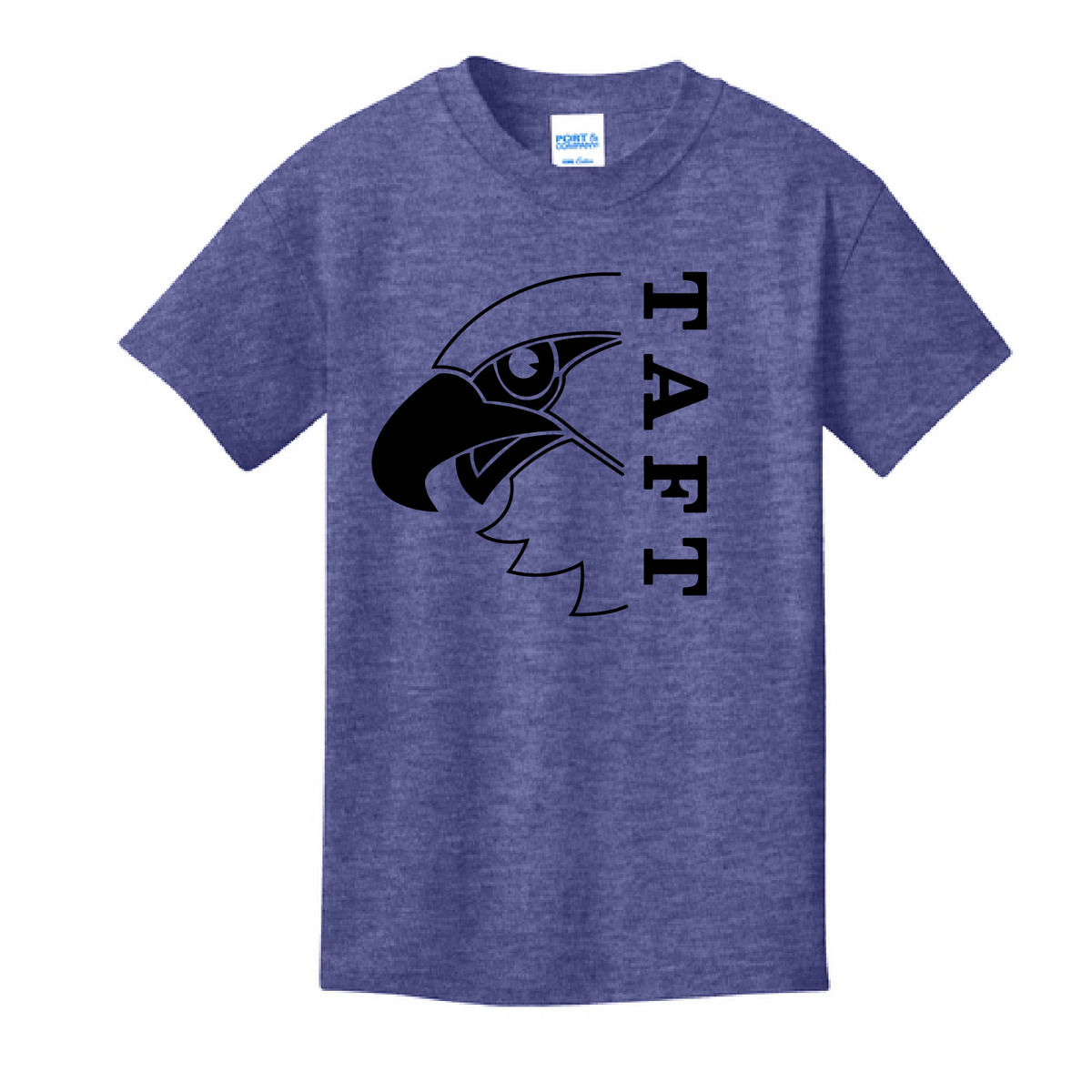 Adult Short Sleeve T-shirt with Black Print