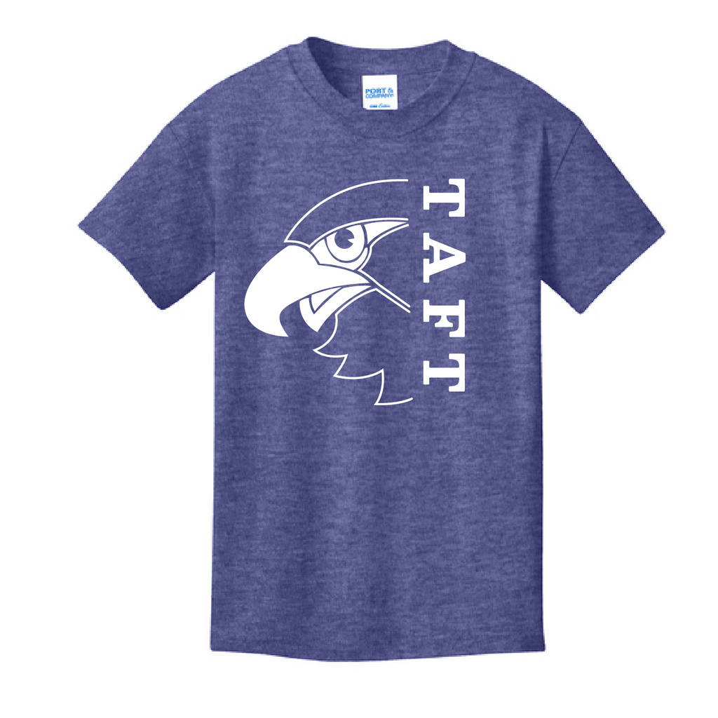 Adult Short Sleeve T-shirt with White Print
