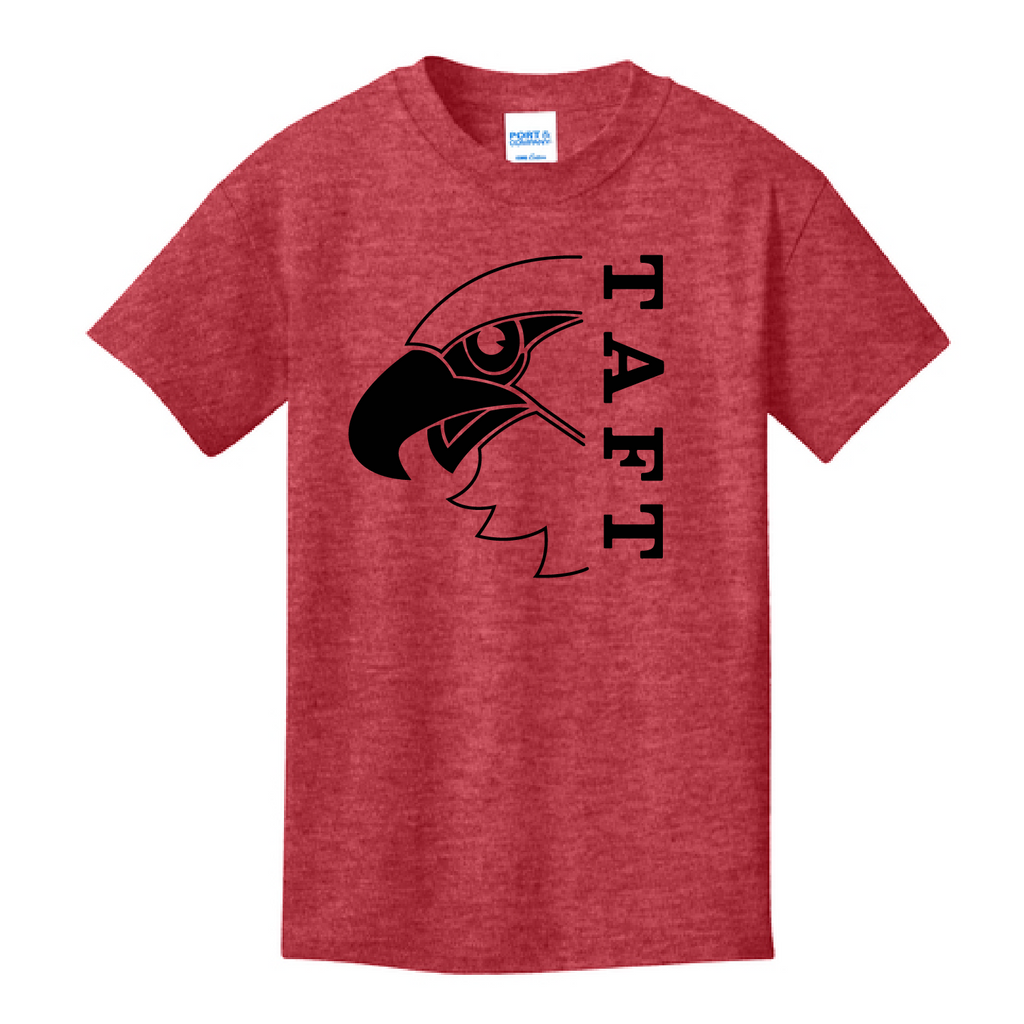 Adult Short Sleeve T-shirt with Black Print