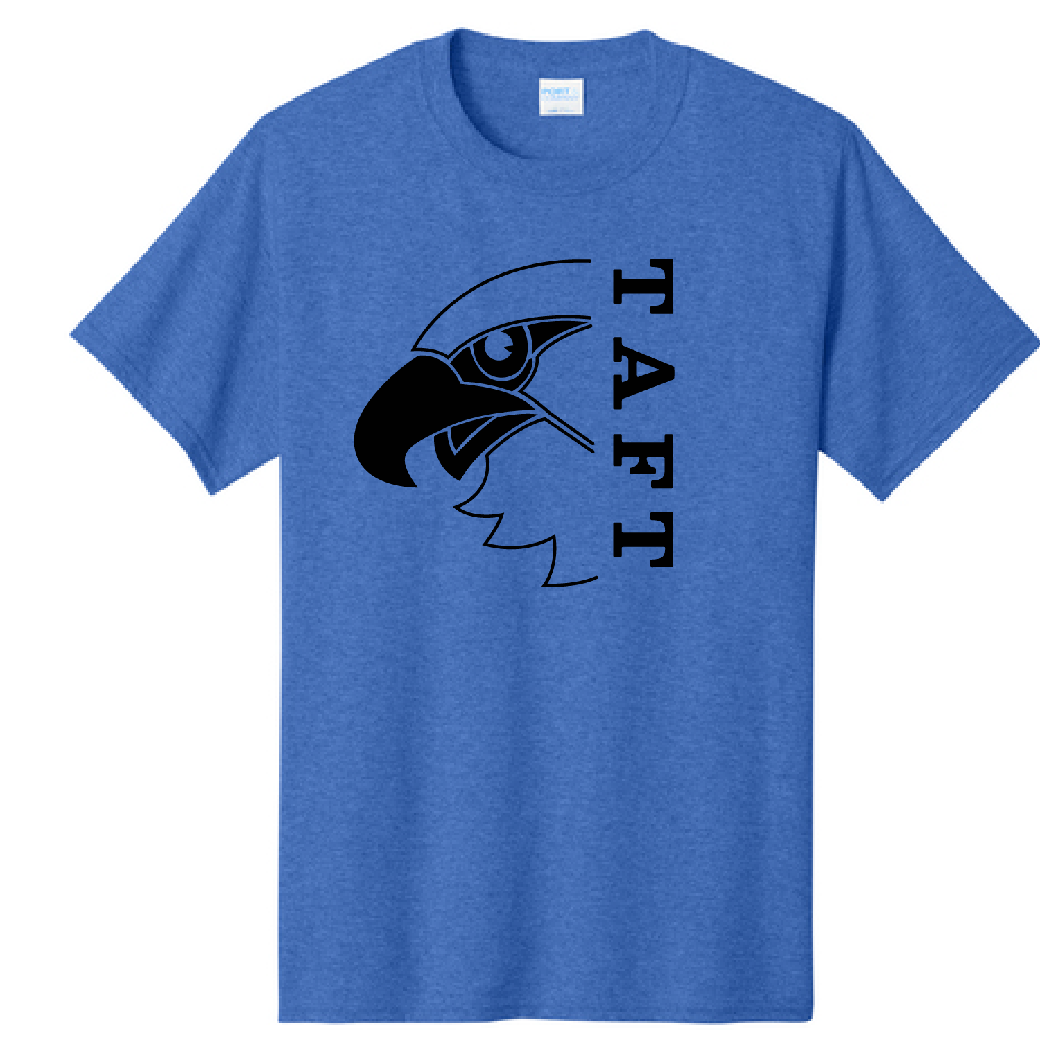 Adult Short Sleeve T-shirt with Black Print