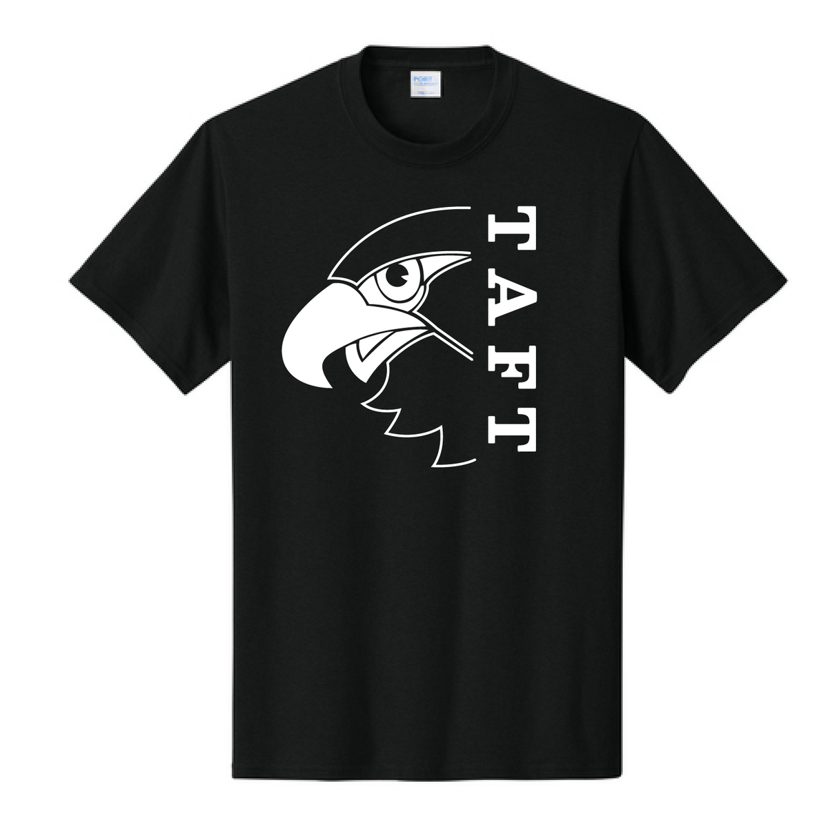 Adult Short Sleeve T-shirt with White Print
