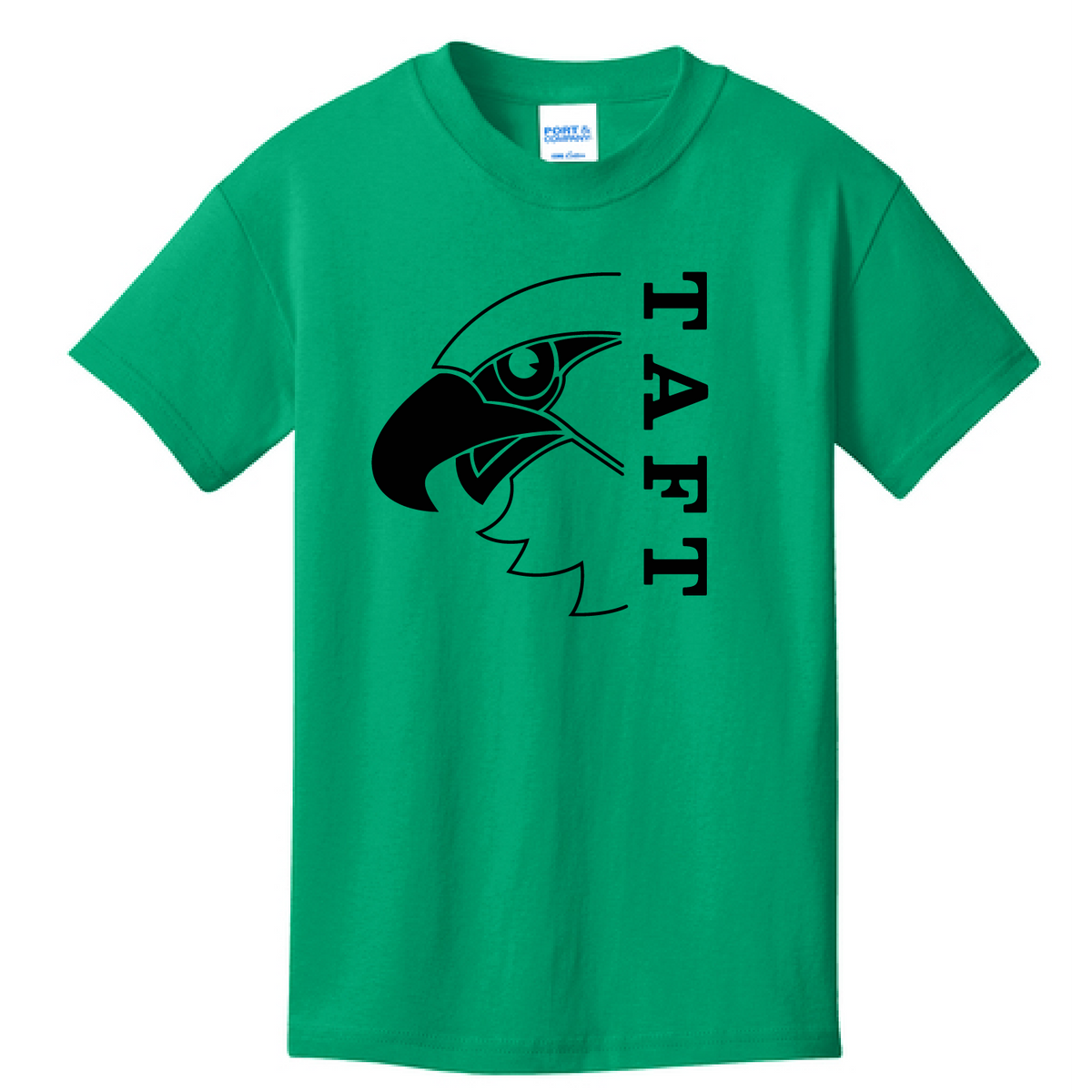 Adult Short Sleeve T-shirt with Black Print