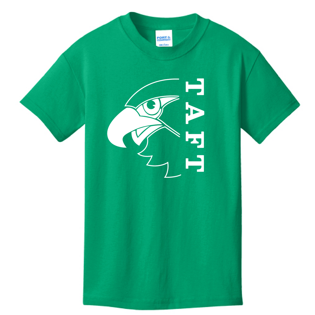 Youth Short Sleeve T-shirt with White Print