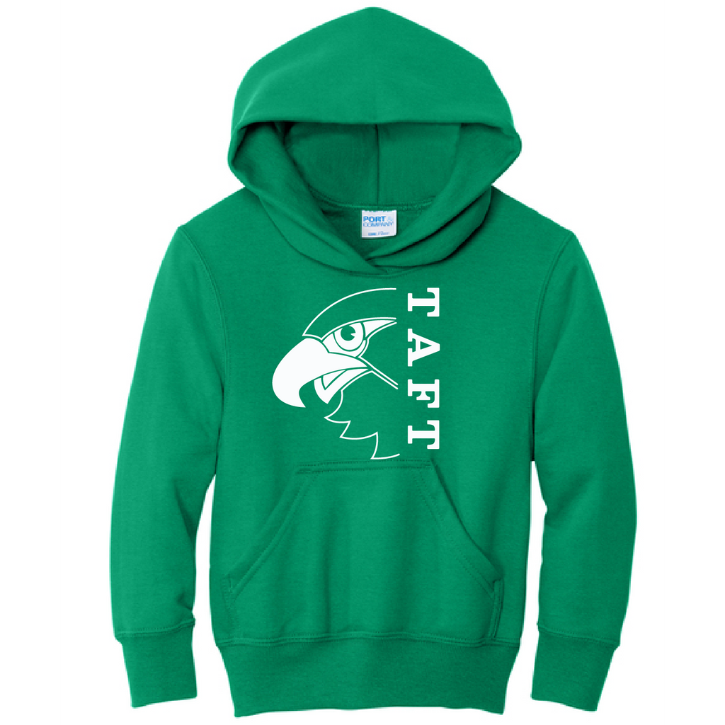 Youth Hoodie with White Print