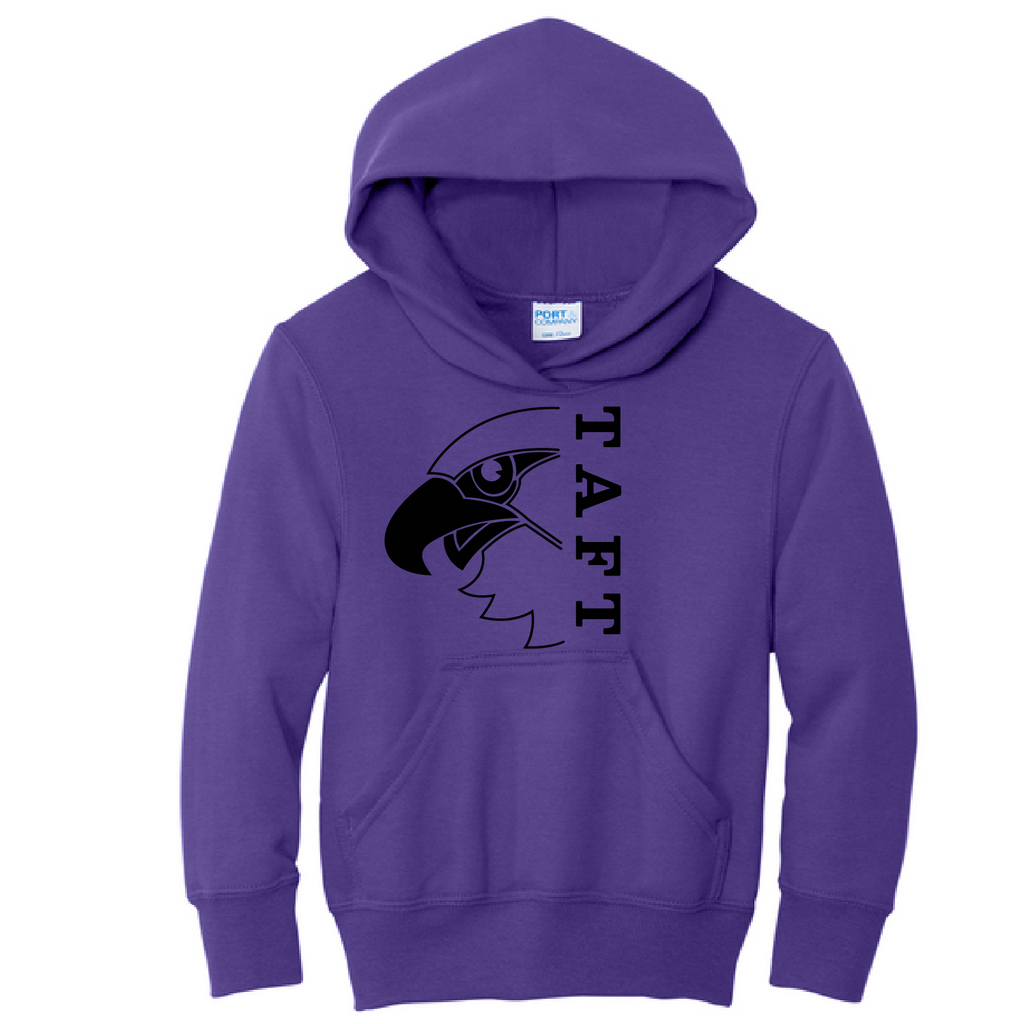 Youth Hoodie with Black Print