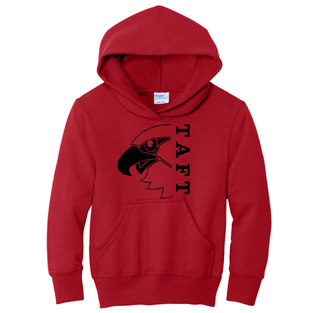 Youth Hoodie with Black Print
