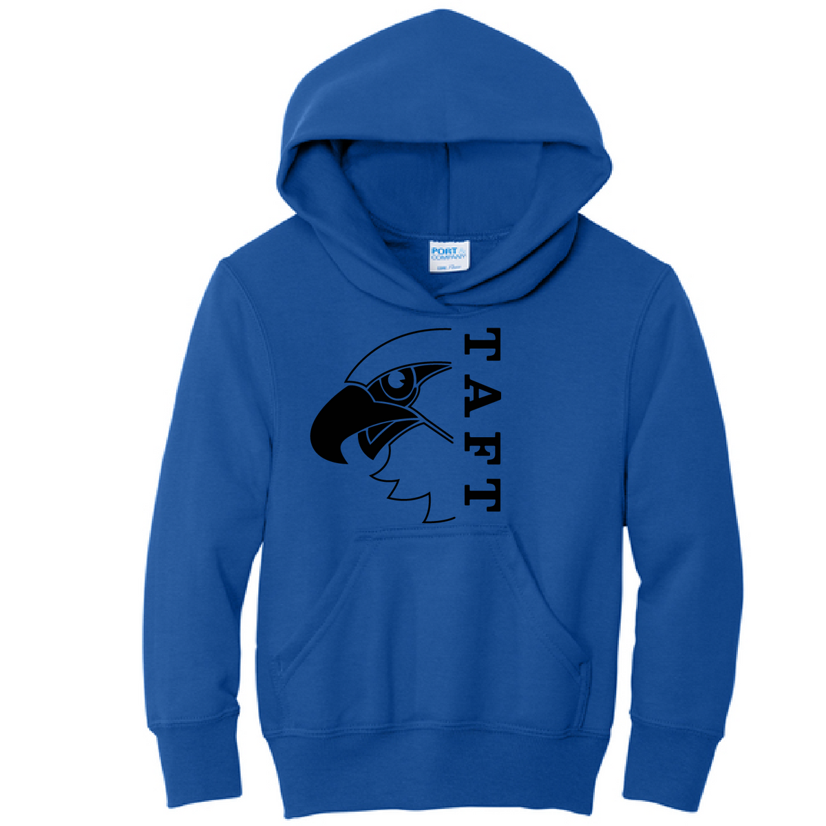 Youth Hoodie with Black Print