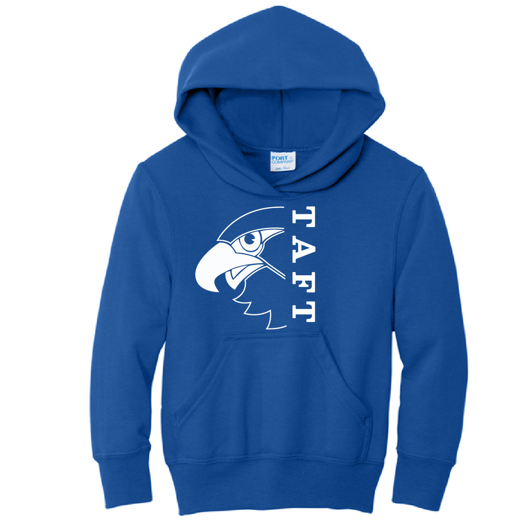 Youth Hoodie with White Print