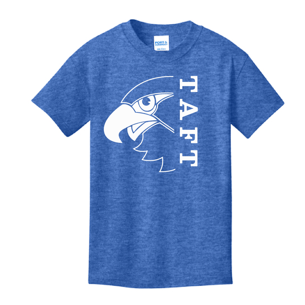 Youth Short Sleeve T-shirt with White Print