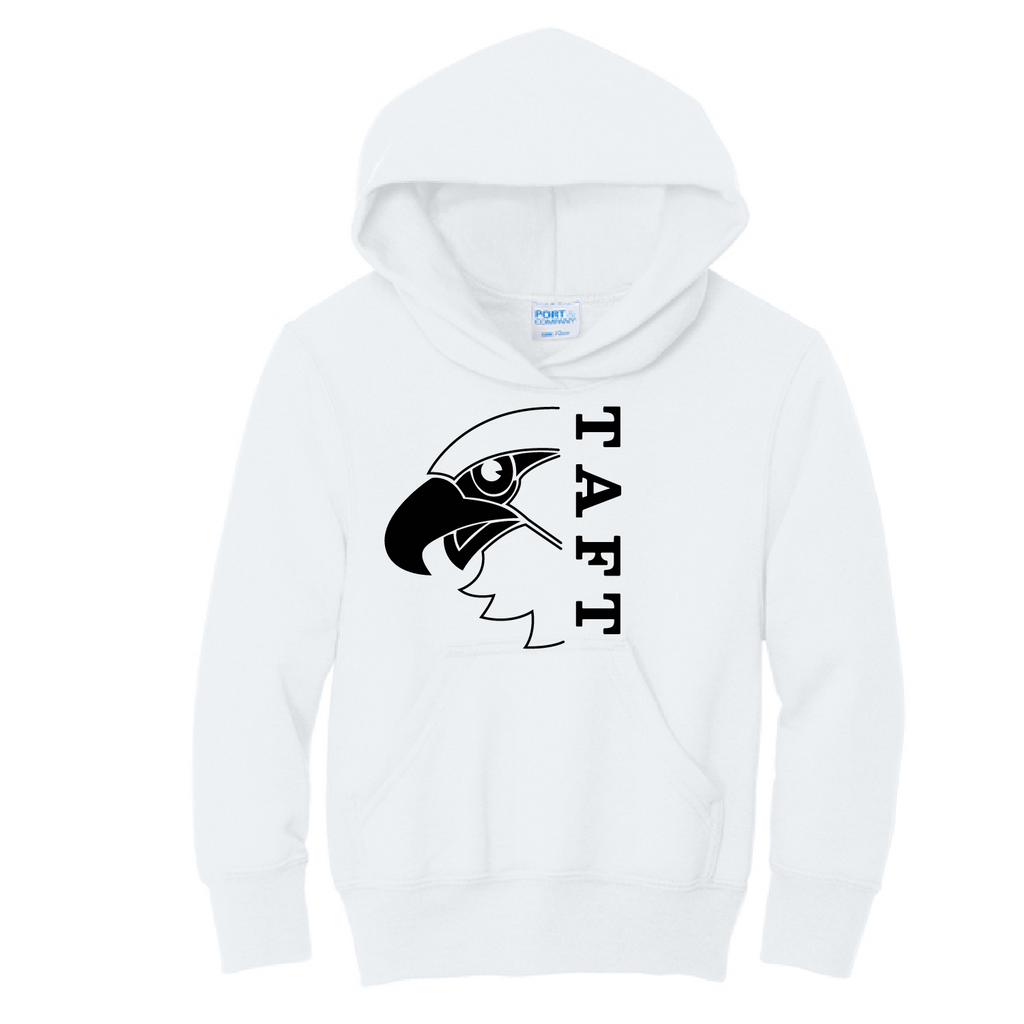 Youth Hoodie with Black Print